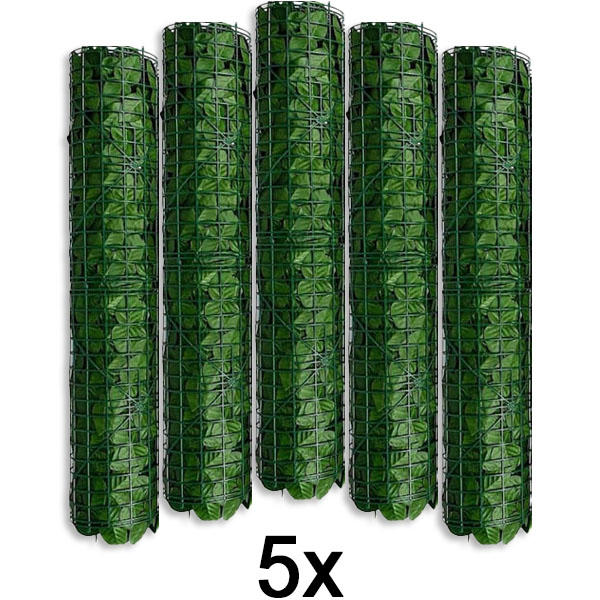 5x Панел с изкуствени листа | LEAFPANEL